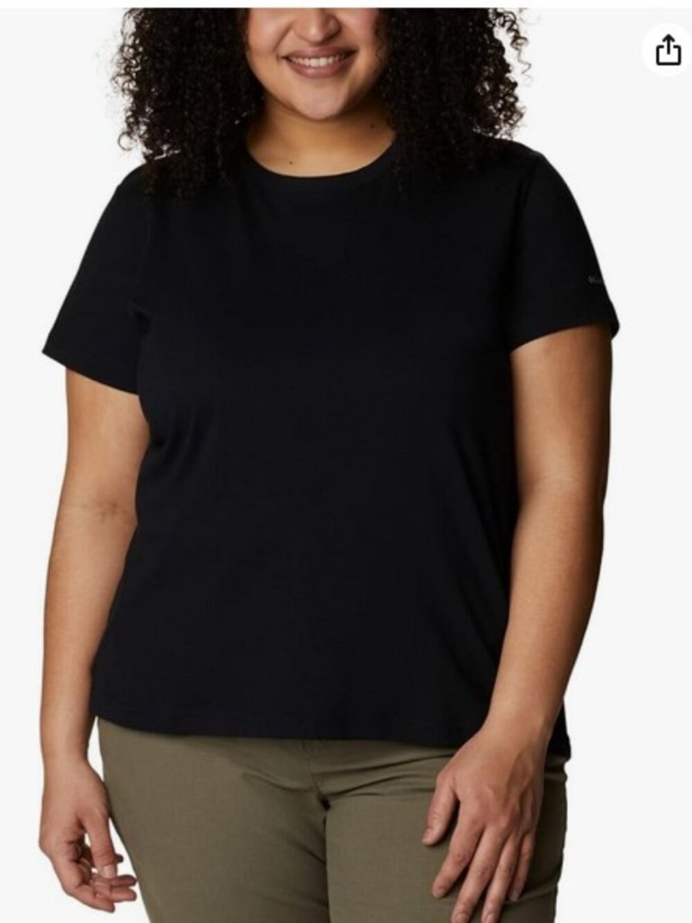 Columbia Sapphire Point Short Sleeve Tee 3X